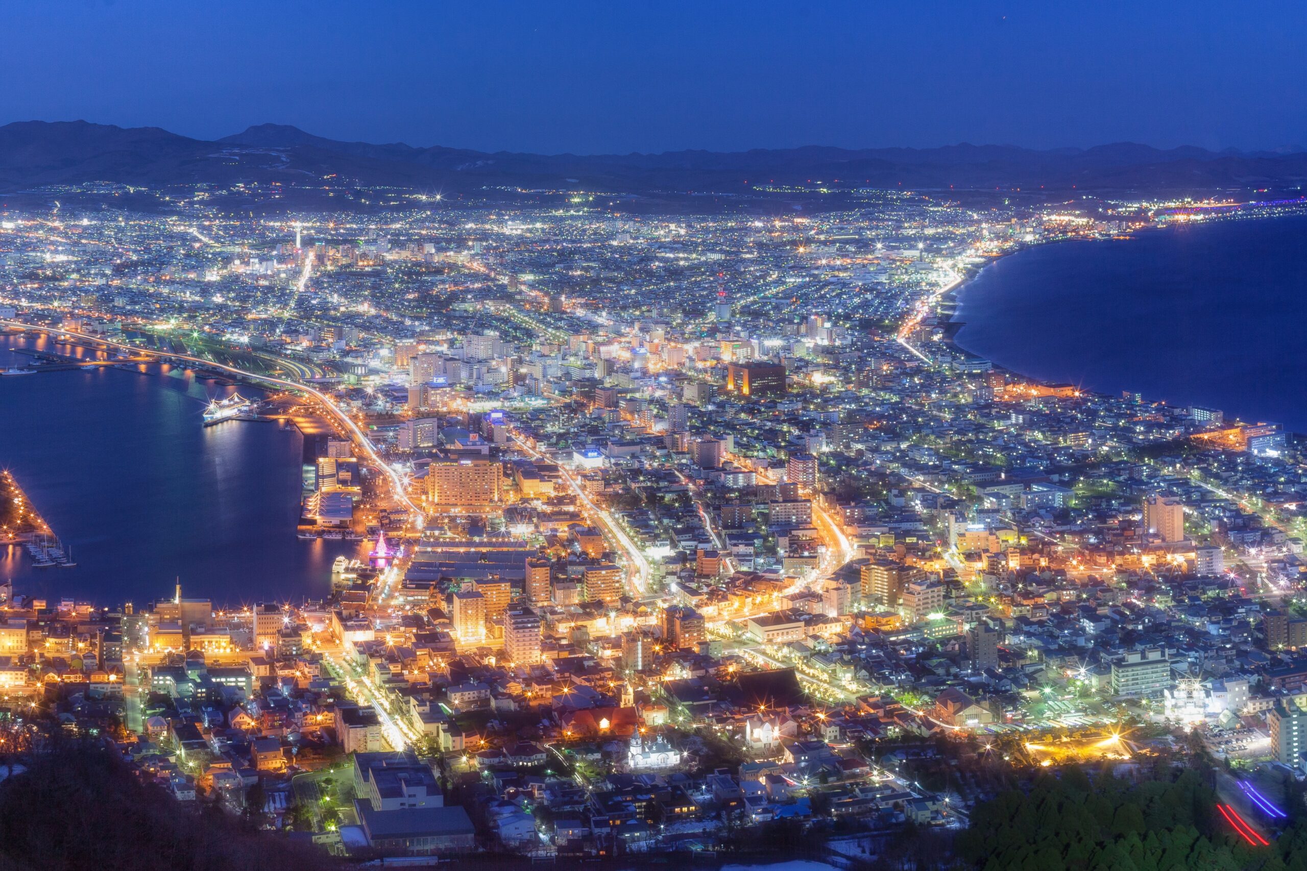 社員旅行　北海道 函館の夜景